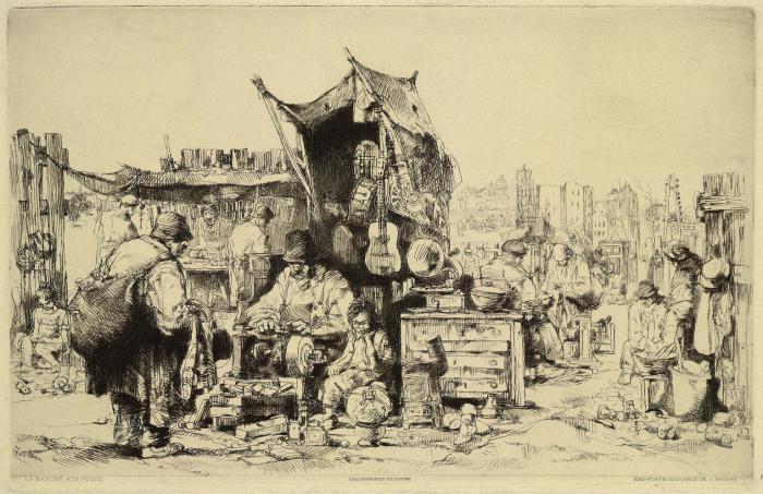 le Marché aux Puces (2e planche)