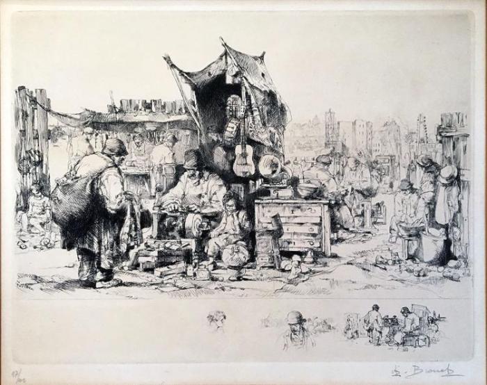 le Marché aux Puces (2e planche)