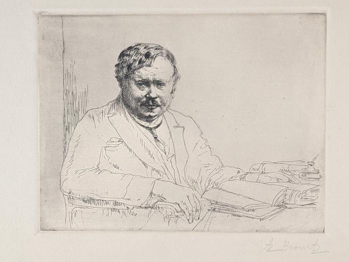 Portrait de G. de Pawlowski (1ère planche)