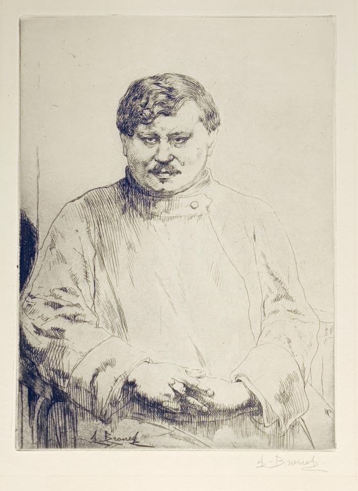 Portrait de G. de Pawlowski (2e planche)