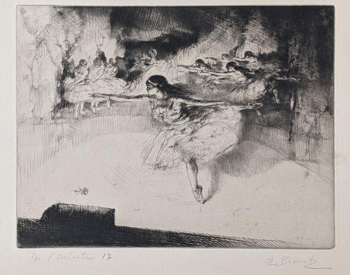 le Ballet;3<sup>e</sup> état;92 bis. Le Ballet