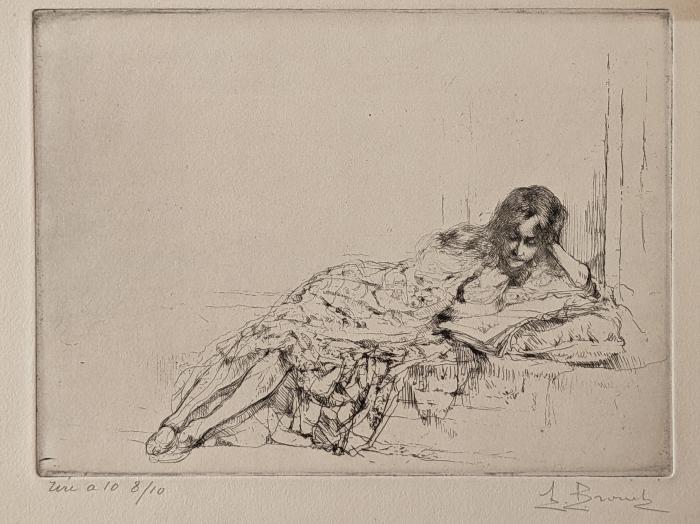 la Liseuse (2<sup>e</sup> planche)