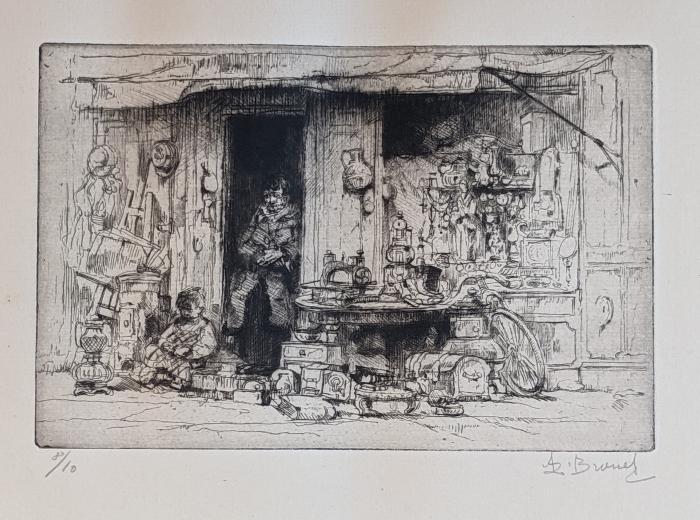 2<sup>d</sup> état;la Brocanteuse