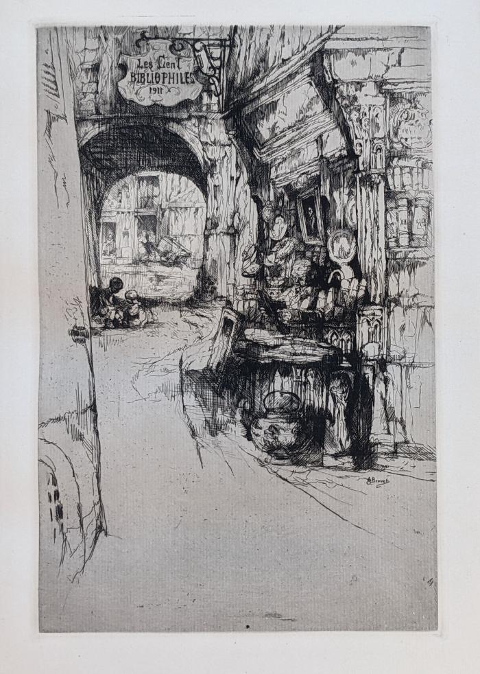 le Marchand d'Antiquité;4. Le Marché aux puces, Bric-à-brac;3<sup>e</sup> état
