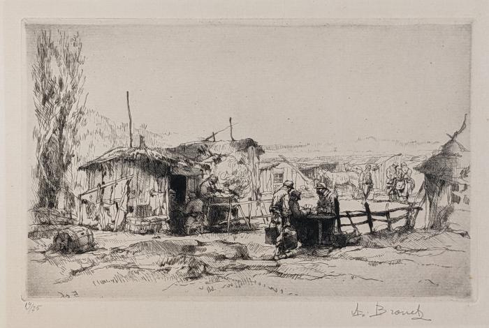3<sup>e</sup> état;Campement à l'Arrière