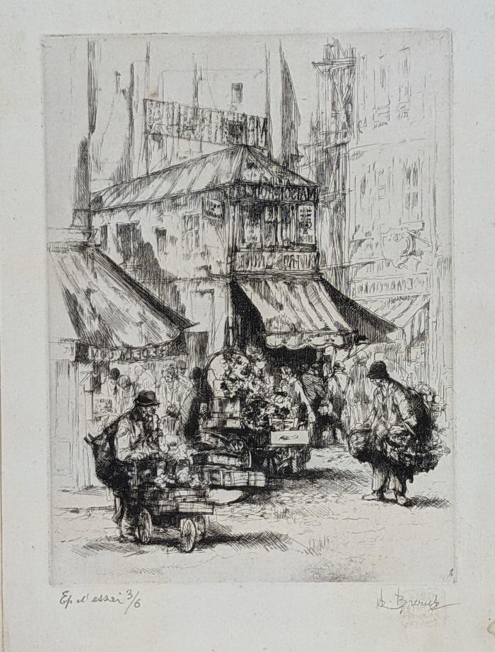 Un Coin de la Rue Lepic (1<sup>ère</sup> planche)