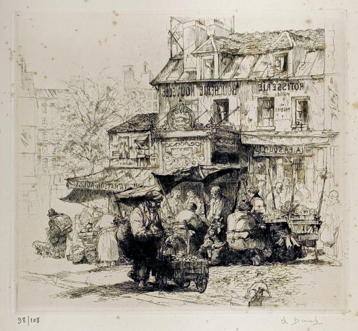 Marché Rue Lepic;2<sup>d</sup> état
