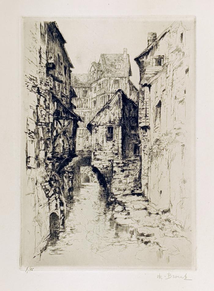 Vieille Rue à Caudebec