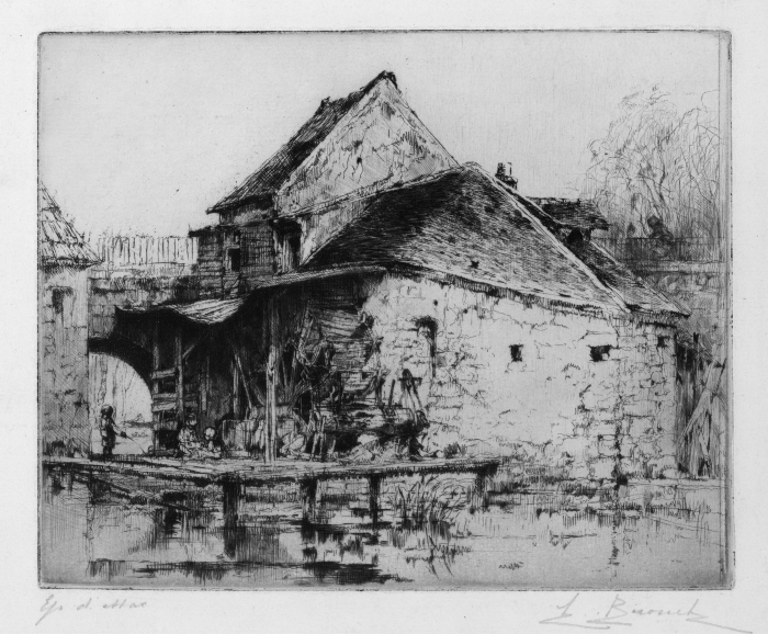 Vieux Moulin à Moret - 2<sup>e</sup> état