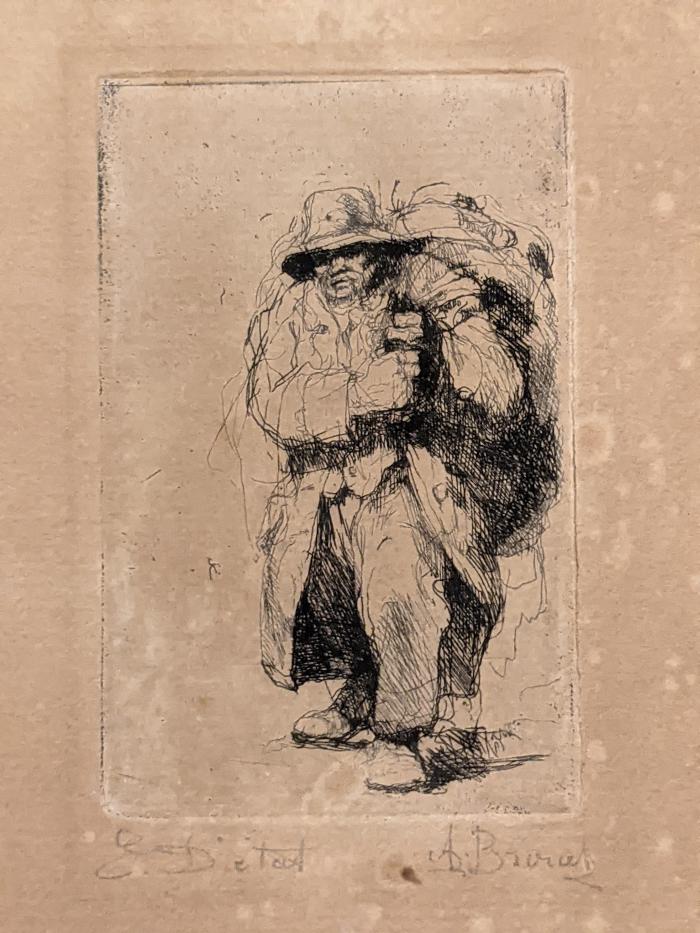 le Marchand d'Habits (2<sup>e</sup> planche);état unique;19. Portrait de Spies, la Brocanteuse etc.