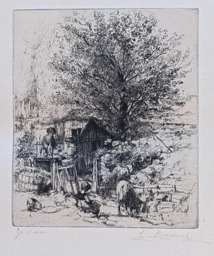 Mariniers à Moret