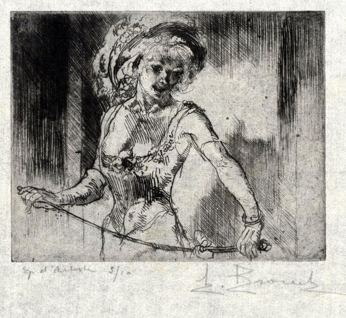 Chanteuse de Café-Concert (2<sup>d</sup> état)